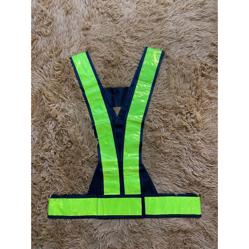 F23 Reflective Vest、เสื้อกั๊กสะท้อนแสง เสื้อจราจร ความปลอดภัย ขนาด 3 นิ้ว