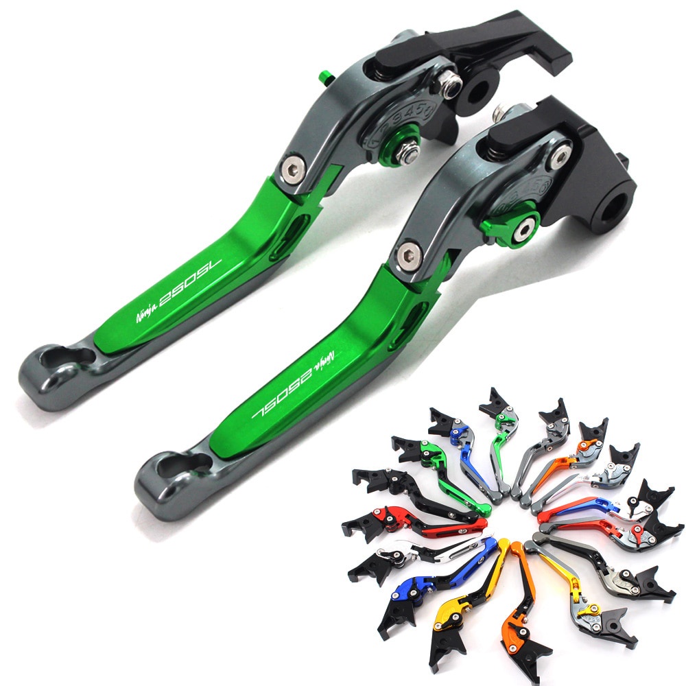 ! โลโก้ (ninja250sl) สําหรับ kawasaki ninja 250sl ninja250sl 2016 2017 คันคลัตช์เบรกรถจักรยานยนต์ cn
