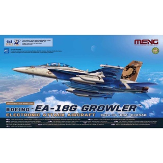 Meng เครื่องบินรบอิเล็กทรอนิกส์ LS-014 Boeing EA-18G Roarer