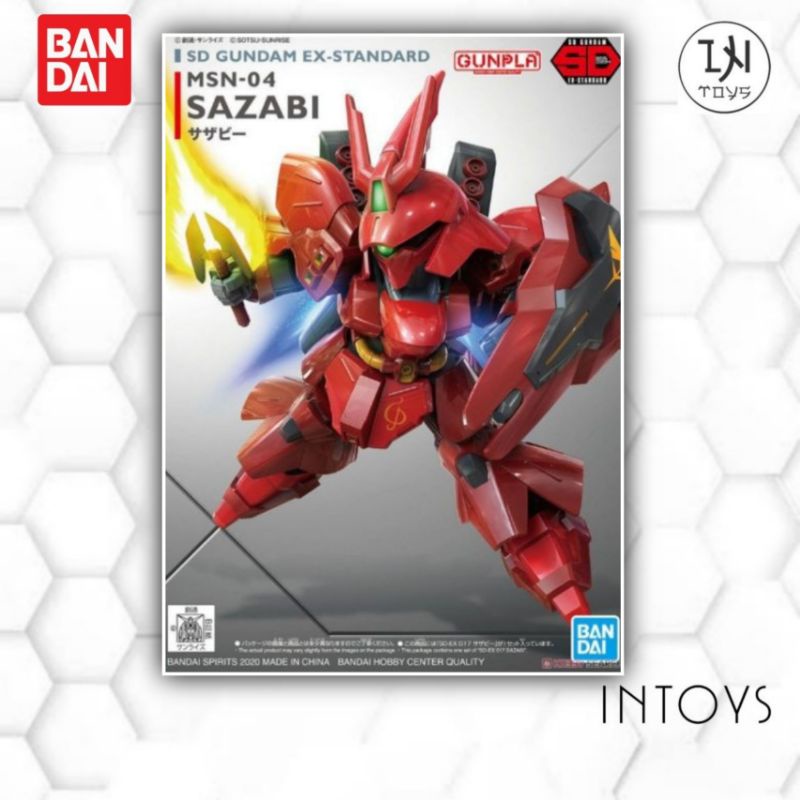 BANDAI - (SD)​ SDEX-STANDARD SAZABI ( Gunpla / Gundam Plastic Kits)