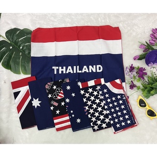 พร้อมส่ง ผ้าเช็ดหน้าวินเทจสุดๆ####