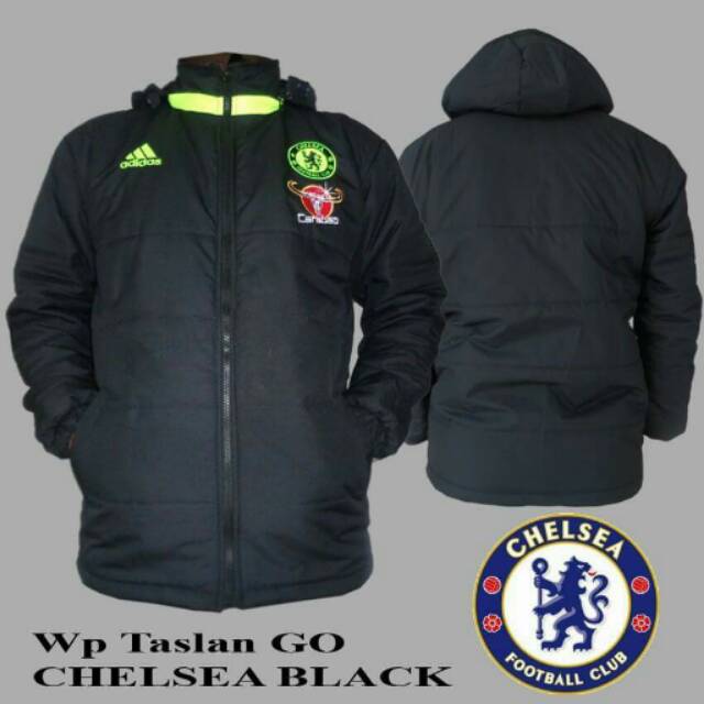 (จัดส่งฟรี) GO CHELSEA BLACK WATERPROOF JACKET