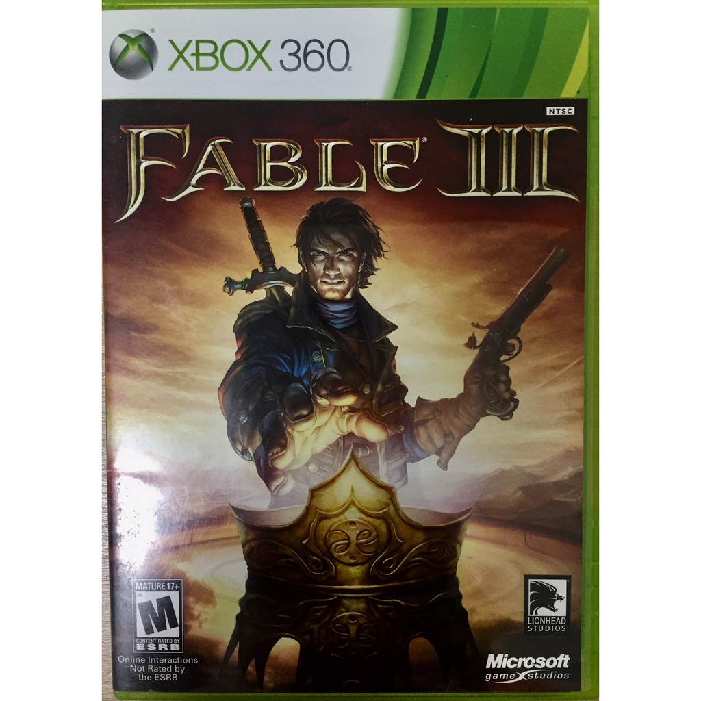 XBox 360 game from USA - Fable III - เกมส์จากอเมริกามือสอง ราคาถูก สภาพดีมาก ส่งฟรีทั่วไทย - Free Shipping Slightly Used