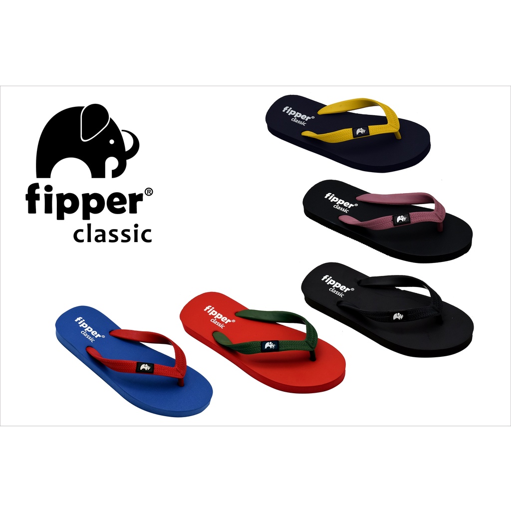 Fipper Slipper Classic Series Comfort Unisex Adult Casual Selipar Getah Fipper Classic Lelaki Peremp