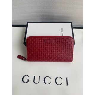 (ผ่อน0%)📌แท้💯 Gucci Womens Leather Micro GG(ไม่แท้คืนเงิน)