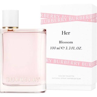 Burberry her blossom edt 100ml กล่องซีล ของแท้ 100%