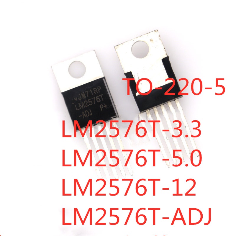 LM2576T-12 xqx5PCS/LOT LM2576T-3.3 LM2576T-5.0 LM2576T-ADJ LM2576T TO-220-5 Switching Regulator tta
