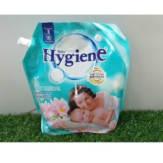 ผลิตภัณฑ์ปรับผ้านุ่ม Hygiene กลิ่นกรีน เนเชอรัล 1800 มล.