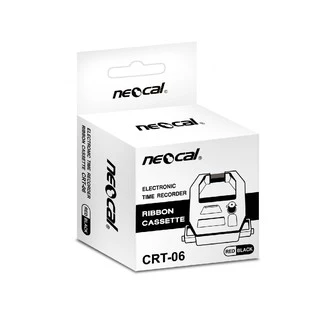 Neocal เครื่องใช้สำนักงาน นีโอแคล ผ้าหมึกเครื่องตอกบัตร CRT-06 สีแดง/ดำ