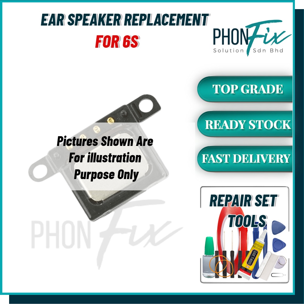 PhonFix ใช้งานร่วมกับ IP 6S EAR SPEAKER EAR PIECE REPLACEMENT