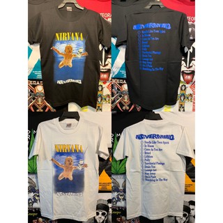 #เสื้อยืดคอกลม#NR133 เสื้อยืดวงร็อค NIRVANA เนวานา เสื้อวง เสื้อยืดเนวานา เสื้อวินเทจS-4XL