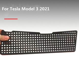 Tesla อุปกรณ์เสริมAir Intake Filter Air Flow Vent rotection Frame Cover For Tesla Model 3 20121 Air Inlet Grille Coverอะ