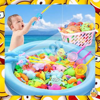 เกมตกปลา Fishing Game Magnet Fishing Toy ของเล่นตกปลาแม่เหล็ก