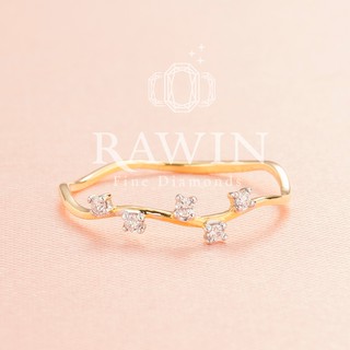 Rawin Diamonds แหวนเพชรดีไซน์น่ารัก