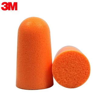 Ear Plugs 3M รุ่น 1100 แพ็ค 1คู่ กันเสียงดัง โฟมอุดหู โฟมลดเสียง