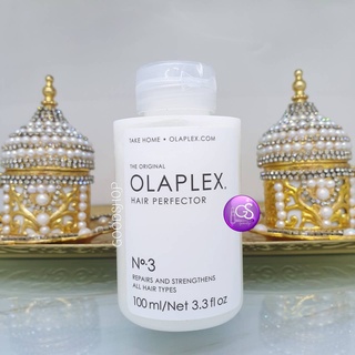 Olaplex Hair perfector No.3 ขนาด 100ml. Nobox โอลาเพล็กซ์ ทรีทเม้นท์ สำหรับผมเสีย ผมอ่อนแอเสียมาก ตัวหิ้ว