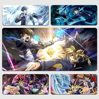 Yu-gi-oh แผ่นรองเมาส์ ลาย Three Phantom God Muto Game Hippocampus Duel Link Card สําหรับเล่นเกมกระดาน tcg