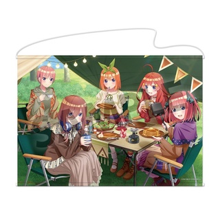 [แท้💯/Pre-Order✈️] The Quintessential Quintuplets Camp ver. B1 Tapestry