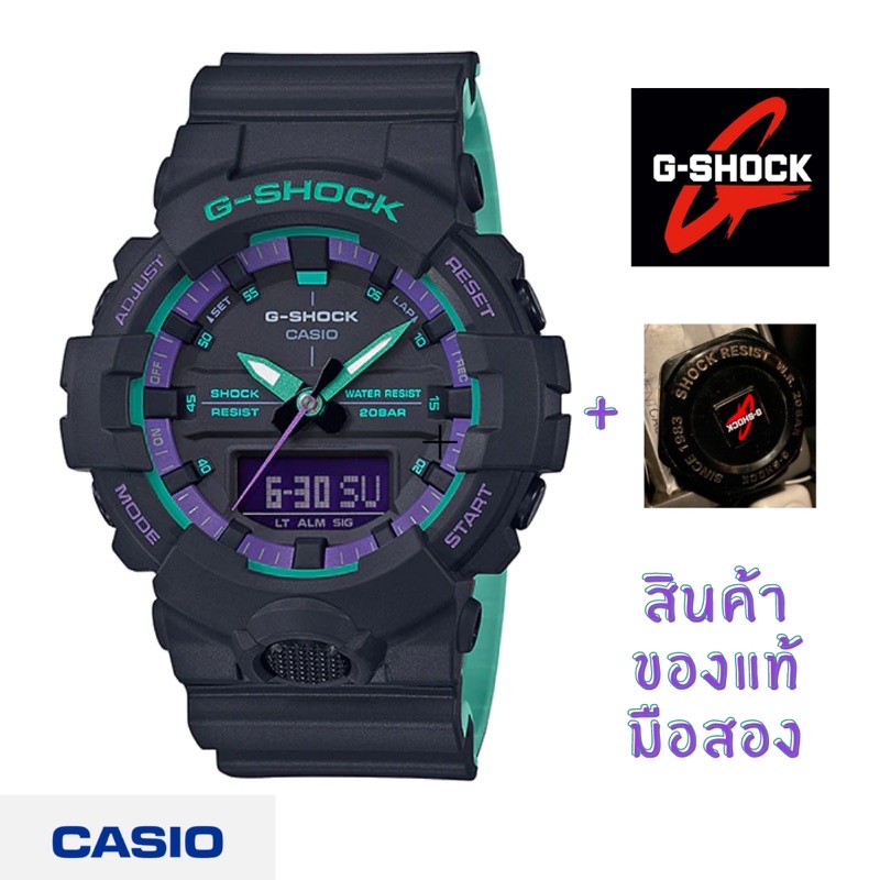 casio G-SHOCK JOKER รุ่น GA-800BL-1A ของแท้ 💯% สินค้ามือสอง