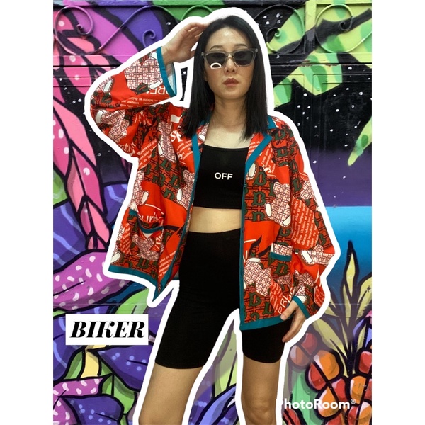 Superrich BIKER สีดำ