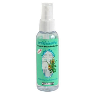 สเปรย์กันยุง PUREGREEN 120 มล. ตะไคร้ SPRAY MOSQUITOES PUREGREEN 120ML