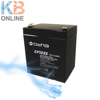 แบตเตอรี่แห้ง Dena CP1255 12V-5.5A -Dry battery Dena CP1255 12V-5.5A