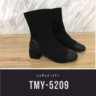 TMY-5209 รองเท้าบูทส้นสูง