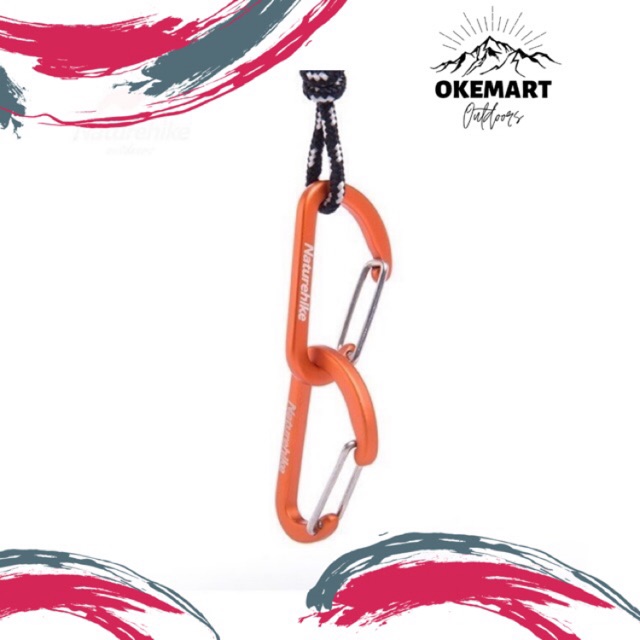 Naturehike CABINER D-Mini 4 cm NH15A004-H (เล็ก)