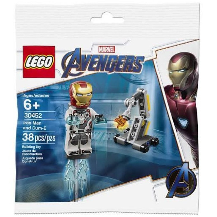 เลโก้​ LEGO Marvel Avengers Polybag 30452 Iron Man and Dum-E