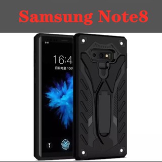 Case  Samsung Galaxy Note 8 เคสหุ่นยนต์ Robot case เคสไฮบริด มีขาตั้ง เคสกันกระแทก TPU CASE สินค้าใหม่