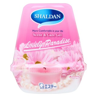 น้ำหอมปรับอากาศ เจลปรับอากาศทั่วไป SHALDAN 180 กรัม เลิฟลี่พาราไดซ์ น้ำหอมปรับอากาศ ดูดความชื้น ของใช้ภายในบ้าน AIR REFR