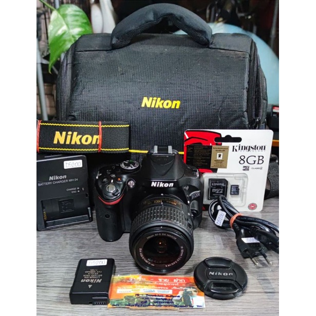 กล้อง Nikon D5200+18-55G VR II กล้องมือสอง เลนส์มือสอง