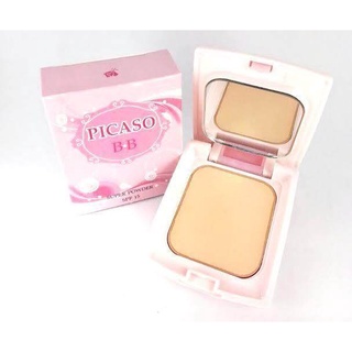 Picaso BB UVSPF15 Super Powder พีคาโซ่บีบี 11g ตลับชมพู (1pcs)