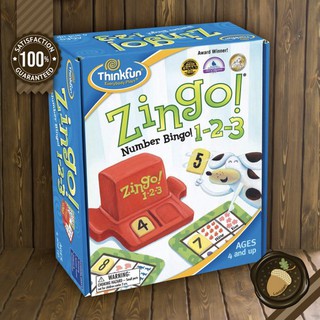 Zingo: 1-2-3 เกมฝึกทักษะเกี่ยวกับความเร็ว บอร์ดเกม คู่มือภาษาอังกฤษ