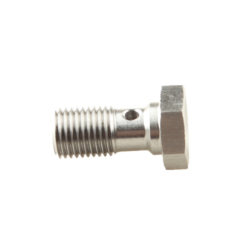 3AN AN3 เมตริกสแตนเลสเบรค Banjo Bolt Fitting Adaptor ความยาว 20 มม.