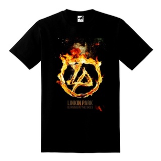 เสื้อยืด ผ้าฝ้าย พิมพ์ลายกราฟฟิค Linkin Park IOU126WQE1448 สําหรับผู้ชาย