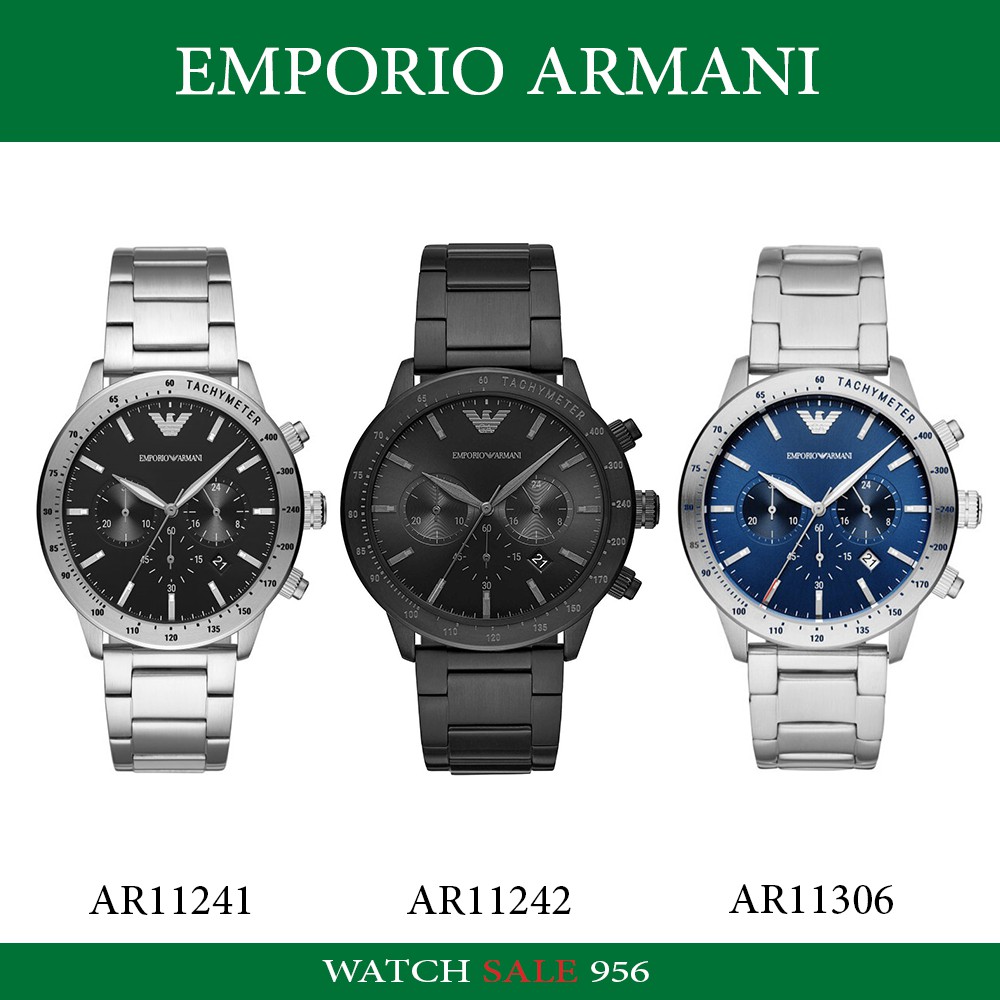 นาฬิกาผู้ชาย ของแท้! Emporio Armani Men's 43 mm.