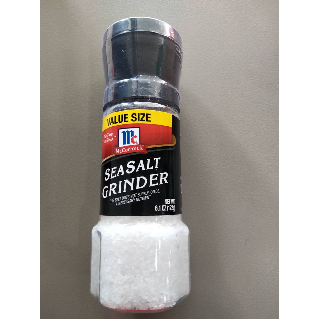 Mccormick Sea Salt Grinder 172g ราคาพิเศษ