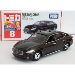 โมเดลรถ Tomica No.8 Nissan Cima