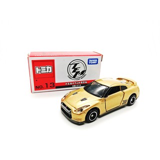 โมเดลรถ Tomica Event Model Nissan GT-R Gold No.13