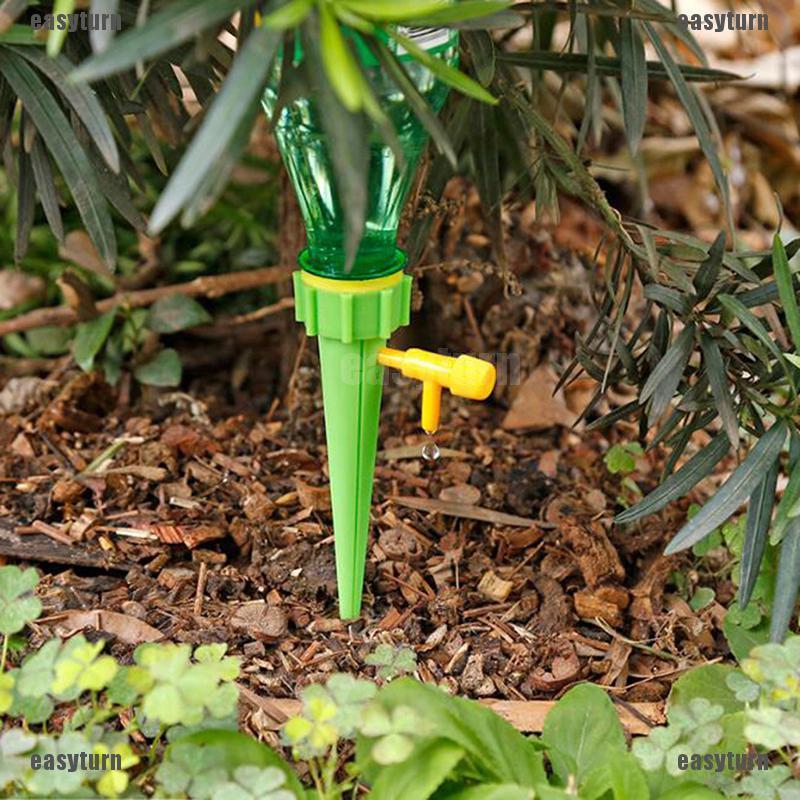 Yz 1pc Plant Waterer Automatic Self Watering Spikes System Garden
