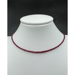 Natural Ruby necklace ทับทิมธรรมชาติ