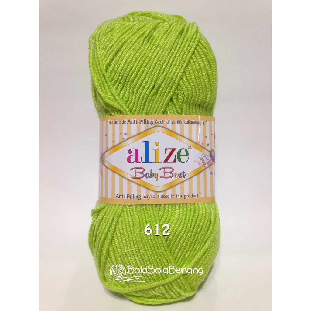 Alize Baby Best 612 Acid นําเข้าเส้นด้ายถัก