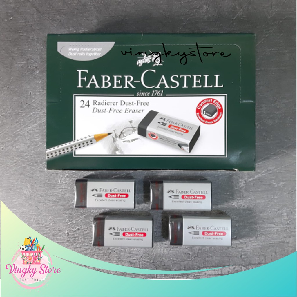 FABER CASTELL เฟเบอร์ คาสเทลล์ ยางลบไร้ฝุ่น 187171
