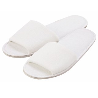 รองเท้าแตะใช้แล้วทิ้ง แพ็ค 12 คู่ Euro disposable slippers, pack of 12 pairs