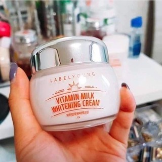 LABELYOUNG Vitamin Milk Whitening Cream 55 g.