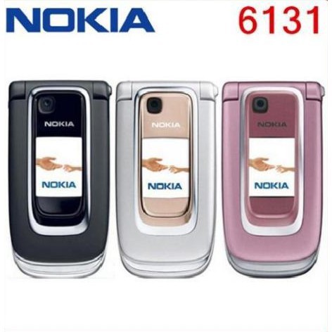 ชุดโทรศัพท์มือถือ แบบฝาพับ ของแท้ สําหรับ Nokia 6131 Original Full Set