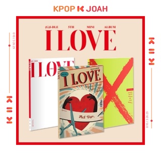 (G)I-DLE - Mini 5th Album I LOVE [3 version SET]