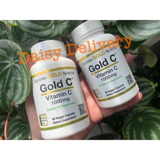 วิตามินซี  California Gold เสริมภูมิคุ้มกัน แท้จากอเมริกา 1000มก. ขวดละ 60 เม็ด ทานได้ 2 เดือน หมดอายุเดือน ธ.ค. 2023