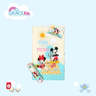 เซตที่นอน Mickey &amp;Minnie Time for a Picnic Size M ขนาด 24*40*2.5 นิ้ว